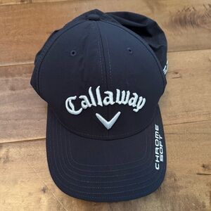 Callaway Odyssey Flex Fitted Performance Chrome Soft Hat / Cap in Charcoal Grey